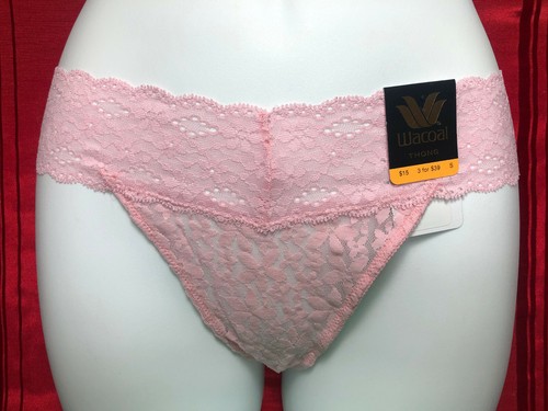 WACOAL HALO LACE THONG PANTY CHOOSE YOUR COLOR AND SIZE S ,M,L, XL - Picture 17 of 28