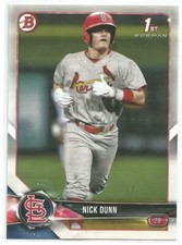 Nick Dunn 2018 Bowman Draft 1st Bowman card