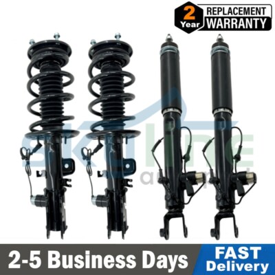 Full Set Front & Rear Shock Struts Assys Electronic Fit 2013-2016 Lincoln MKS
