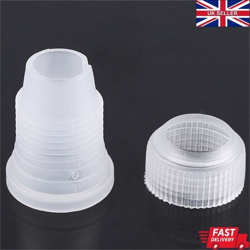 Glasur Rohrdüse Kupplung Adapter Konverter zum Dekorieren von Kuchen 3x 5x 10x 30x - Bild 11 von 13