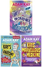 Adam Kays 3 Books Collection Set (Kays Incredible Inventions, Kays An | Adam Kay
