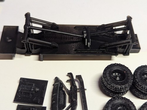 1/64 Scale Custom 3D printed 4x4 Lift Kit For M2 Crew Cab Dually - Picture 2 of 5