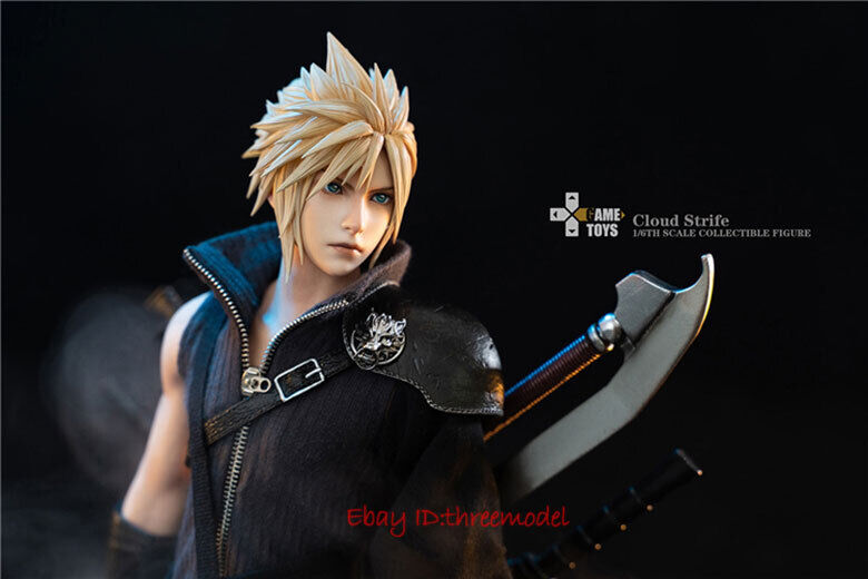 GAMETOYS 1/6Scale GT-006A FF7 Cloud Strife Action Figure In Stock