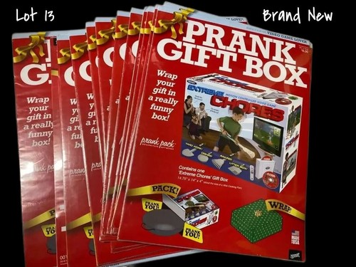 Prank Pack Extreme Chores Video Game Gift Box - Fun Gift Packaging Lot 13 New