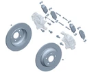 New Genuine Mercedes-Benz 907 RWD Pads & Discs Brake Kit Rear Axle 3.0T - 3.5T