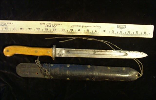 1903 Bayonet Trench Fighting Knife No Reserve