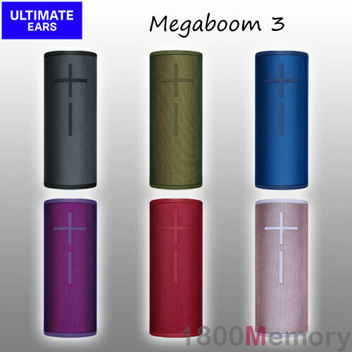 Ultimate Ears Megaboom 3 Wireless Bluetooth Speaker 360 Waterproof IP67  Logitech