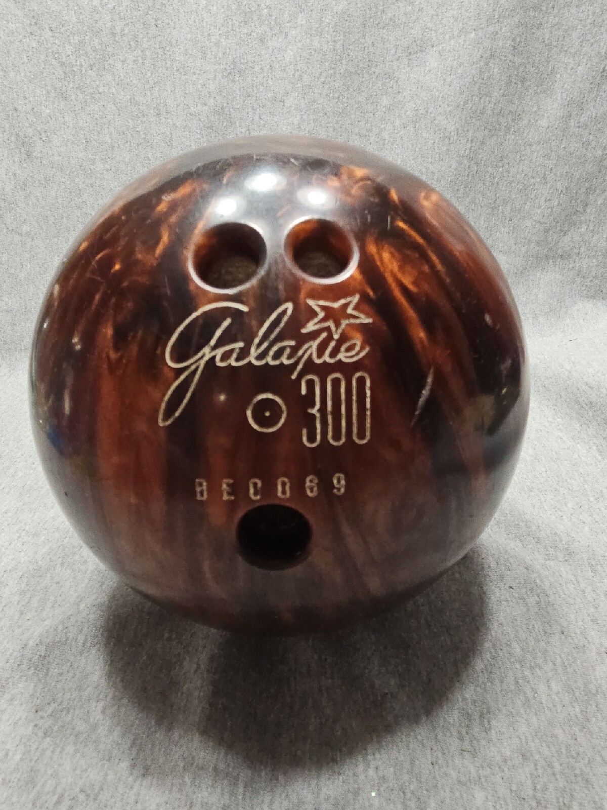 Ebonite Galaxie 300 Bowling Ball Brown Marble Swirl 10 Lbs 6 Oz BEO069 eBay