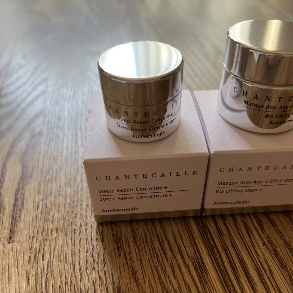 Chantecaille Stress Repair Concentrate BioLifting mask Rice Foaming cleanser NEW - Image 2 of 4