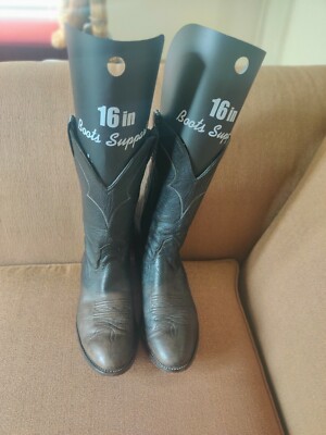 Rare Nacona Vintage Two Tones Western Boots Size 9 Men display picture 3