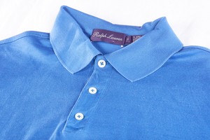 100Cotton S Royal Details Ralph Polo Lauren In About Shirt Blue Purple Mens Label Sz YfIby6m7gv