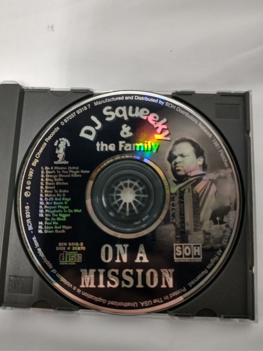 洋楽 dj squeeky / on a misson g-rap ON A MISSION (CD -REISSUE-)/DJ SQUEEKY｜HIPHOP/R&B｜ディスク