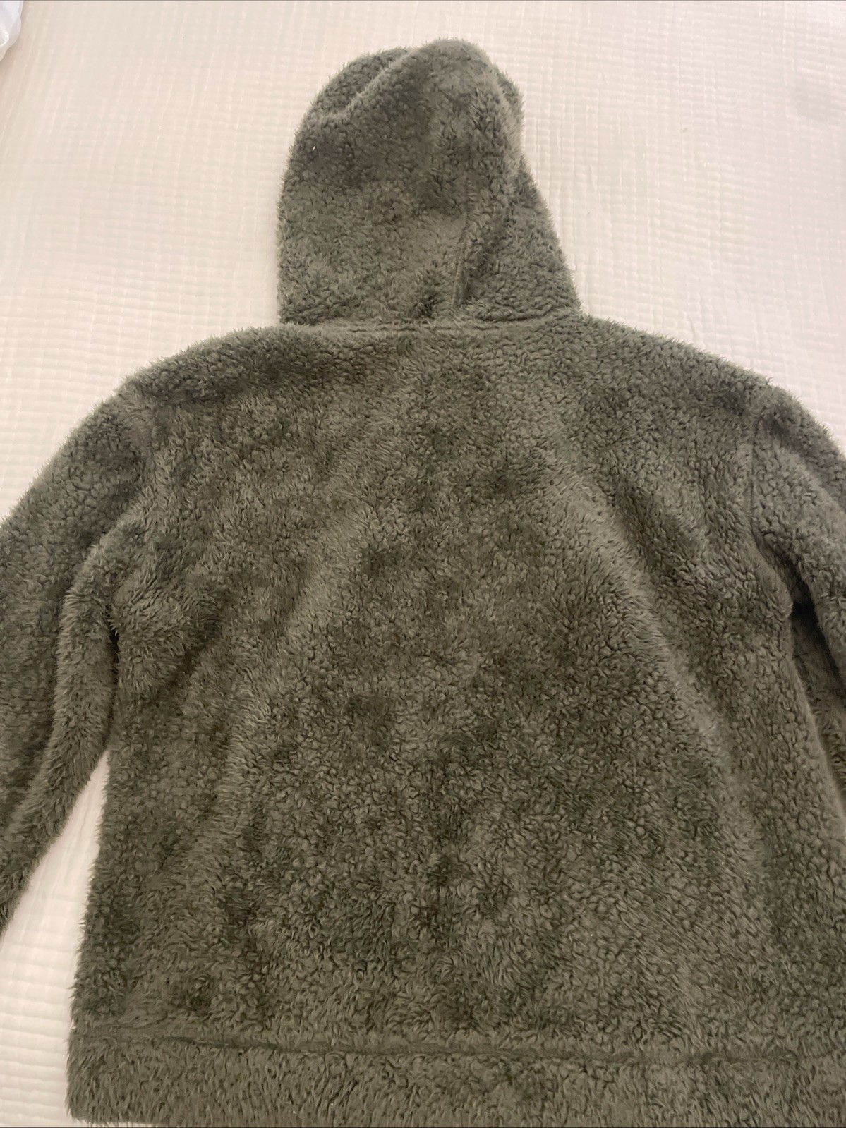 Universal Thread Sherpa Plush Pullover Hoodie Gre… - image 5