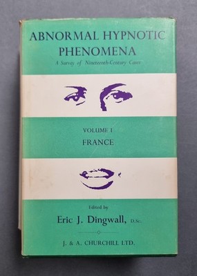 Abnormal Hypnotic Phenomena 1-4 COMPLETE SET 1st Ed 1967 Churchill DJ