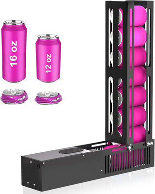 YOTAN Electric Can Crusher, 8Oz&12Oz&16Oz Automatic Can Crusher, Can Fill 8 Cans