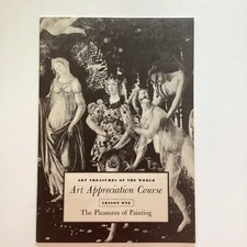 1950’Art Treasures of the World How to Appreciate Art Booklet(Art101)