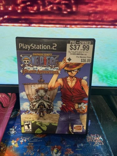 One Piece: Grand Adventure - Sony PlayStation 2 / PS2 Complete CIB Tested