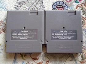 Contra & Blades of Steel by Konami authentic original NES Nintendo game USA