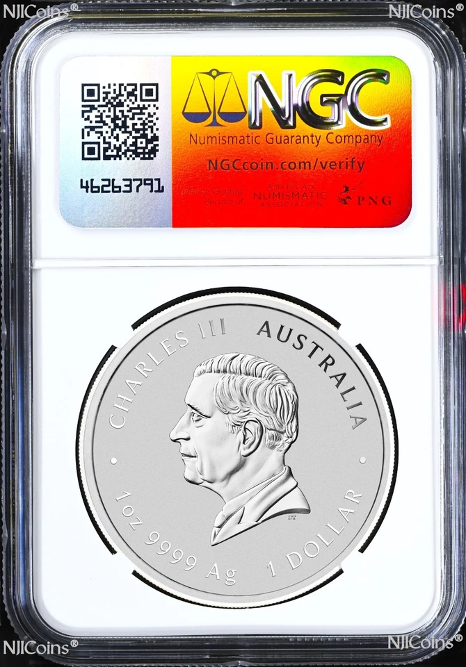 2020-2026 SⅢ Lunar Year 7-Coin-Set .9999 Silver NGC MS70 7x 1oz $1 FR Grand Suit - Image 3 of 3