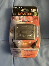 VINTAGE SONY WALKMAN PERSONAL CASSETTE PLAYER WM-FX 451 NEW
