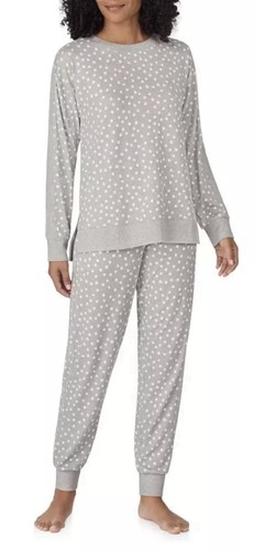Midnight Carole Hochman Damen 2 teiliges Lounge Set Neu Gr. XL Grau Relaxed Fit