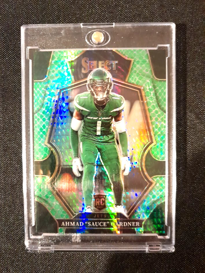 2022 Select  Ahmad Gardner #177 Dragon Scale /89 **CRAZY color match!!**