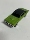 Vintage 2001 Hot Wheels '68 Cougar Diecast car First Editions 1:64 Scale Green