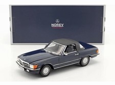 Norev Mercedes-Benz 1:18 300SL R107 Blue Grey Limited Edition 1000 piece 183466