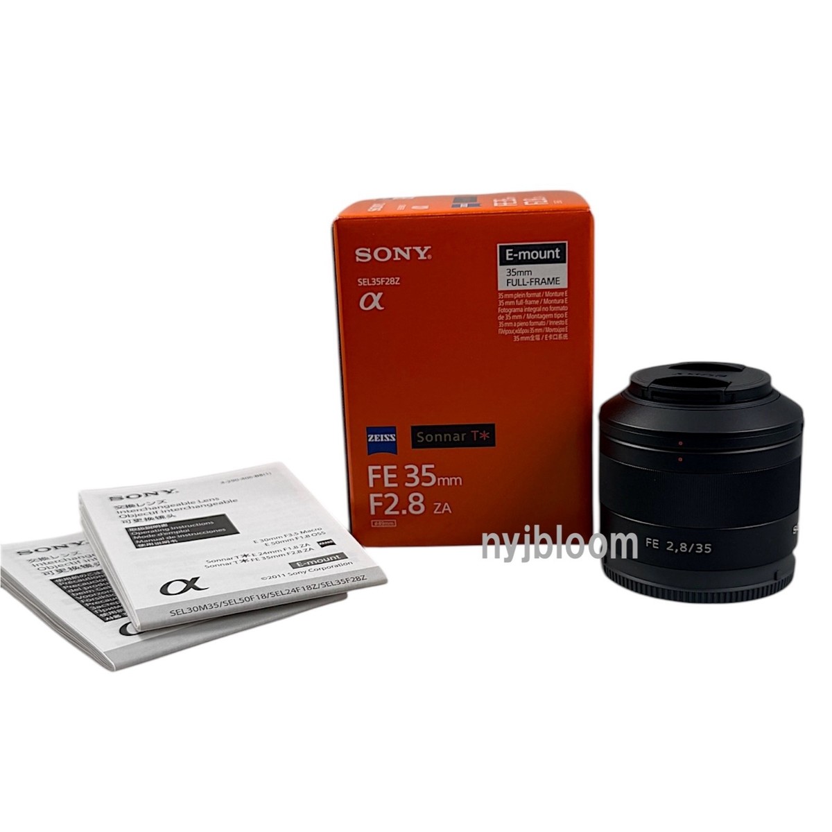 NEW SONY Sonnar T* FE 35mm F2.8 ZA Lens for Full Frame E Mount