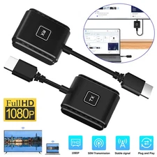 Wireless HDMI Transmitter & Receiver Kit,TV Stick Dongle for PC, Camera, Laptop-