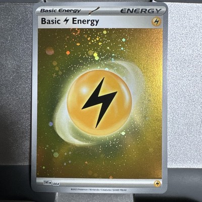 Basic Lightning Energy (Cosmos Holo) 004 Sve: 151 - Pokémon Card (3 Swirls)  