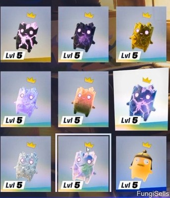 Fortnite Sprites All Zero Point Sprites Level 5 MASTERED (Digital Index Only)