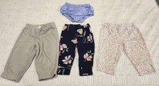 Assorted Infant Pants And Diaper Cover-Up Size 3-6 Mo