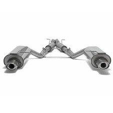 FOX Sportauspuffanlage ab Kat re li je1x115x85 Absorber für VW Passat 3B 3BG 4x4