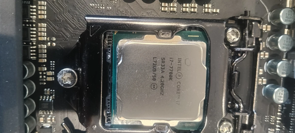 Intel Core i7-7700K Processor Model LGA 1151/H4 Socket Type