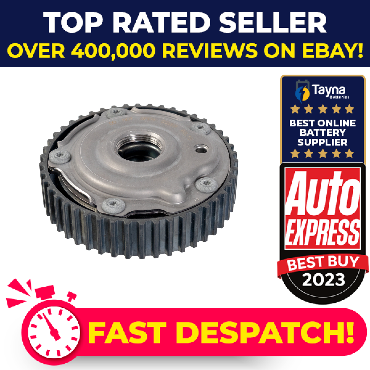 Camshaft Adjuster fits FIAT GRANDE PUNTO 199 1.4 2005 on 46341520 55195809 Febi
