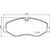 Brembo BremsbeläGe Bremsbelegsatz Vorne FüR Mercedes-Benz V-Klasse Vito Tourer