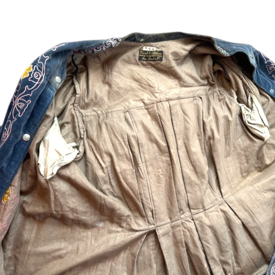 Old Ward and Stilson Theatrical Velvet Robe Cosplay Renaissance Faire 1888 Rare - Image 3 of 4