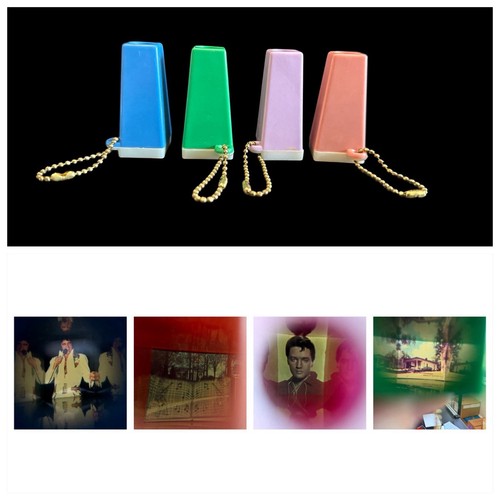 (4) Elvis Presley Different Souvenir Viewfinders