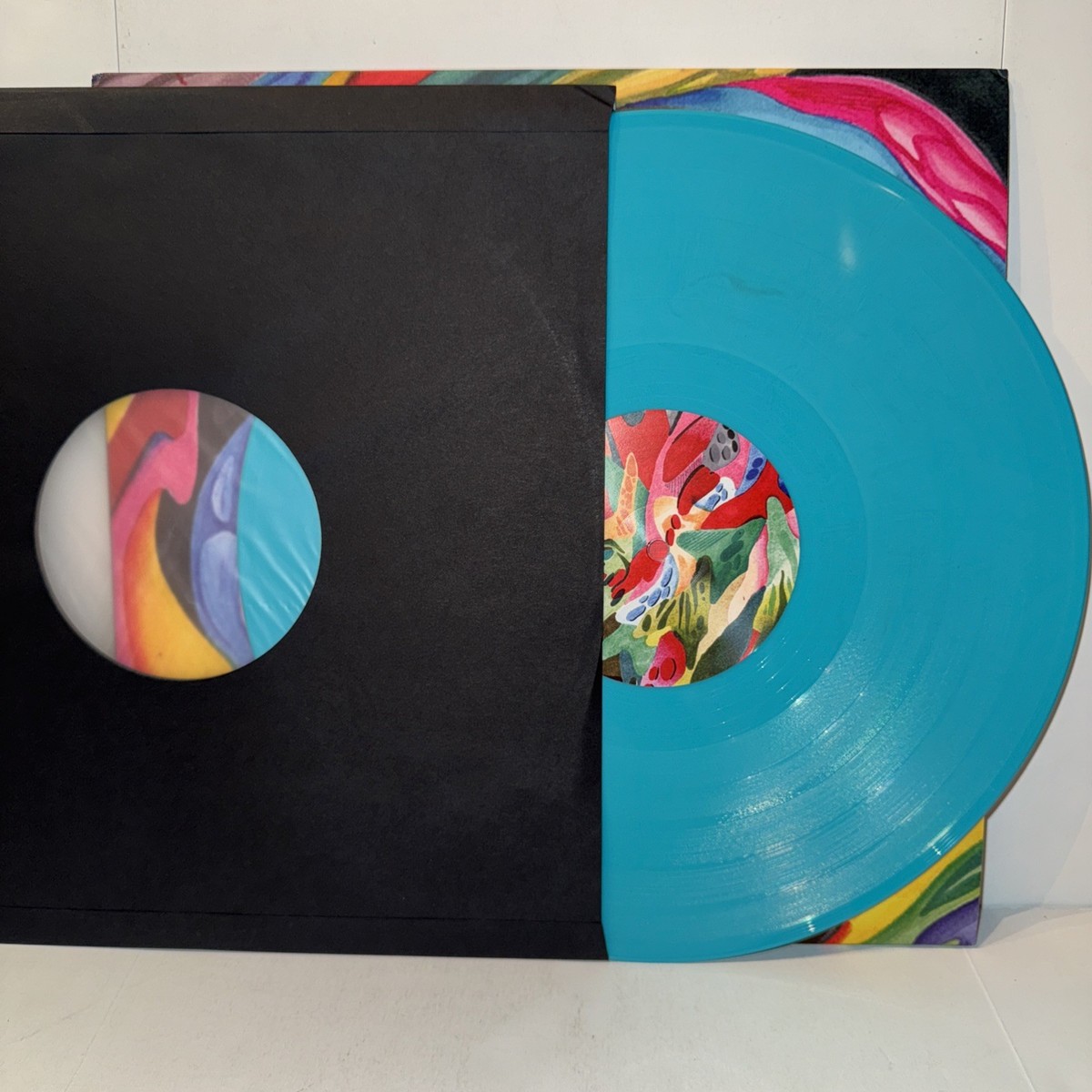 LP Kataklizm - Futurewave & Divino Al 新品 LP KATAKLIZM divino al & futurewave Teal Poster + Vinyl Color 洋楽