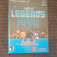 SEGA Taito Legends Compilation Sony PlayStation 2 PS2 T NTSC-U/C Taito Series