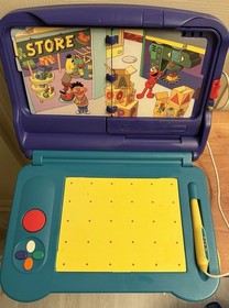 "Sega Pico" gaming console with 1 game lot-untested, 1994 learning system *READ*