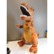 T REX Tyrannosaurus Rex Dinosaur 18" Orange Plush
