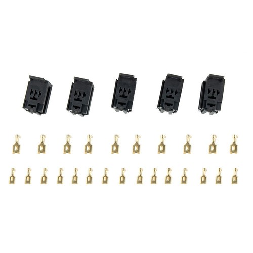 Relay Sockets 5-Pin With 25pcs Copper Terminals Plastic and Metal Automotive - Picture 5 of 12