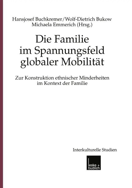 Hansjosef Buchkremer (U. A.) | Die Familie Im Spannungsfeld Globaler MobilitäT-image