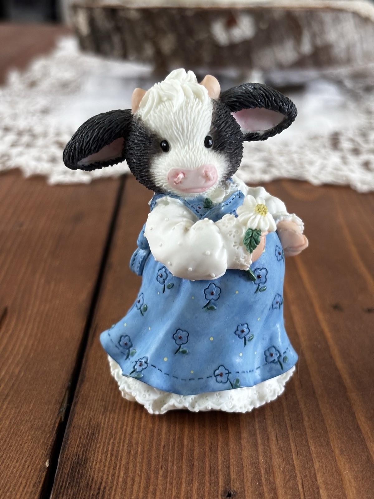 Mary’s Moo Moos Cow Figurine- Moommy To Be