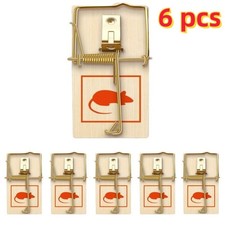 Professional Mouse Traps 6X Mousetrap Strong Reusable Easy Catcher Pest Contro*