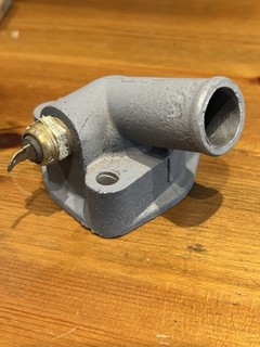 Mini 850cc Early Thermostat Housing With Correct Sender Unit Very Good Condition