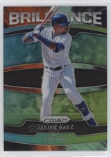 2020 Panini Prizm Brilliance Mega Box Cosmic Haze Prizm Javier Baez #B-5 0o3x