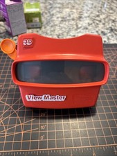 Vintage View Master 3D Viewer Red Classic Viewmaster Toy Slide Viewer